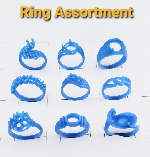 Ring assortment wax - 9, jewelry