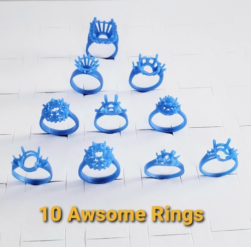 Awsome rings wax - , 10