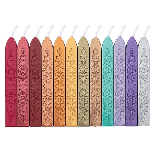 Pack embossed pattern wick - 12,