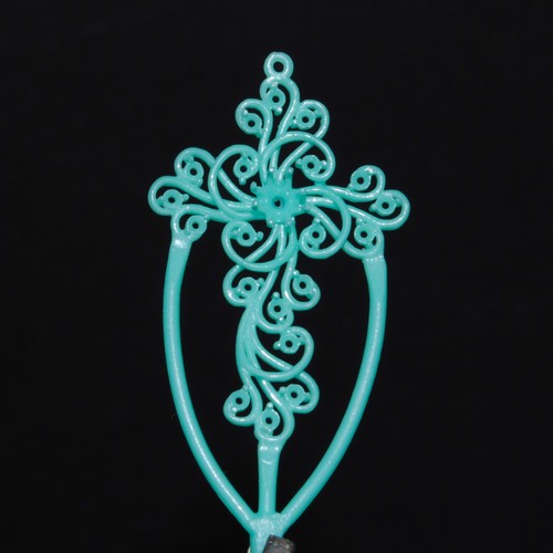 Cross pendant wax - cross,
