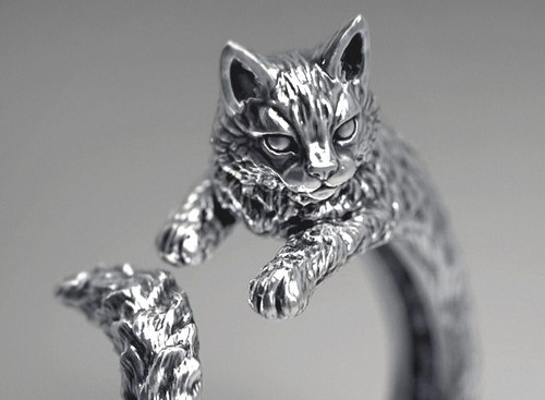Cat wax pattern - , for