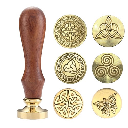 Celtic knot seal wax stamp - celtic,