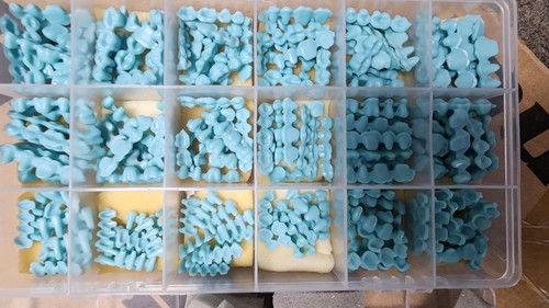 Wax pontic pattern set - pattern,