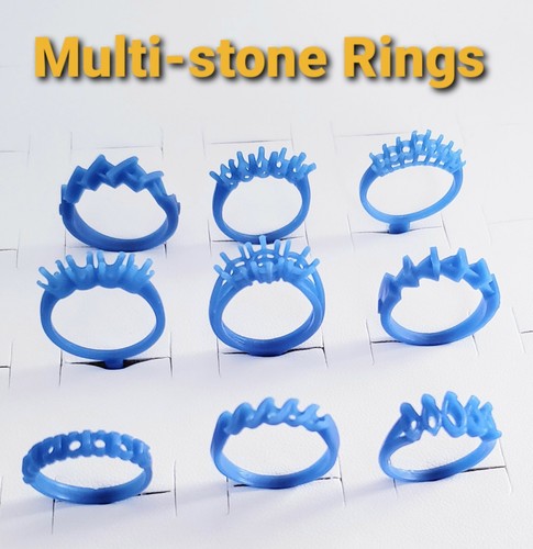 Ring multi stone assortment - ring, multi-stone