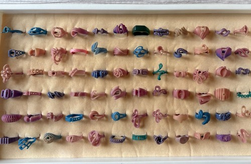 Wax patterns ring styles - patterns,, 72